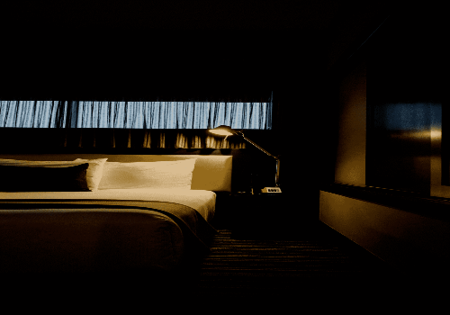 Chambre dans un hôtel B&B à Espieilh