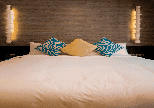 Chambre dans un hôtel B&B à Moustier