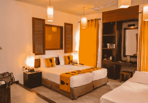 Chambre dans un hôtel à Bénodet