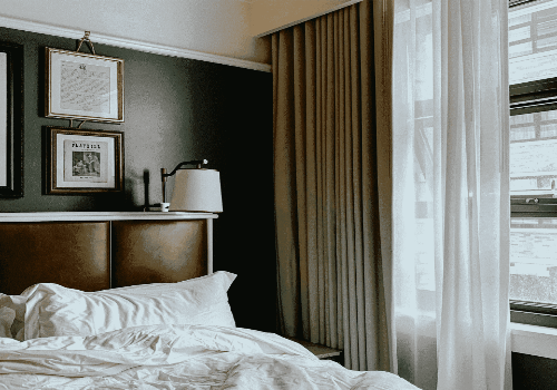 Chambre dans un hôtel à Bertangles