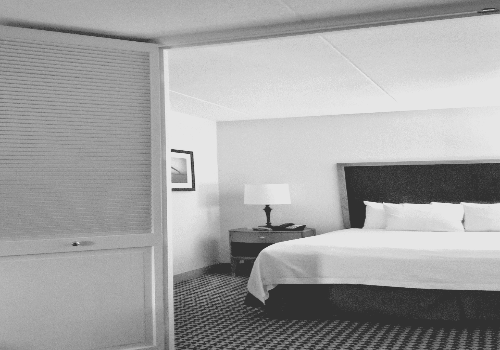 Chambre dans un hôtel à Biol